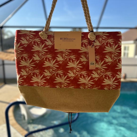 New Ladies BCBG Generation, Sun Hat & Tote, 2-Piece Set, NWT - Picture 4 of 6